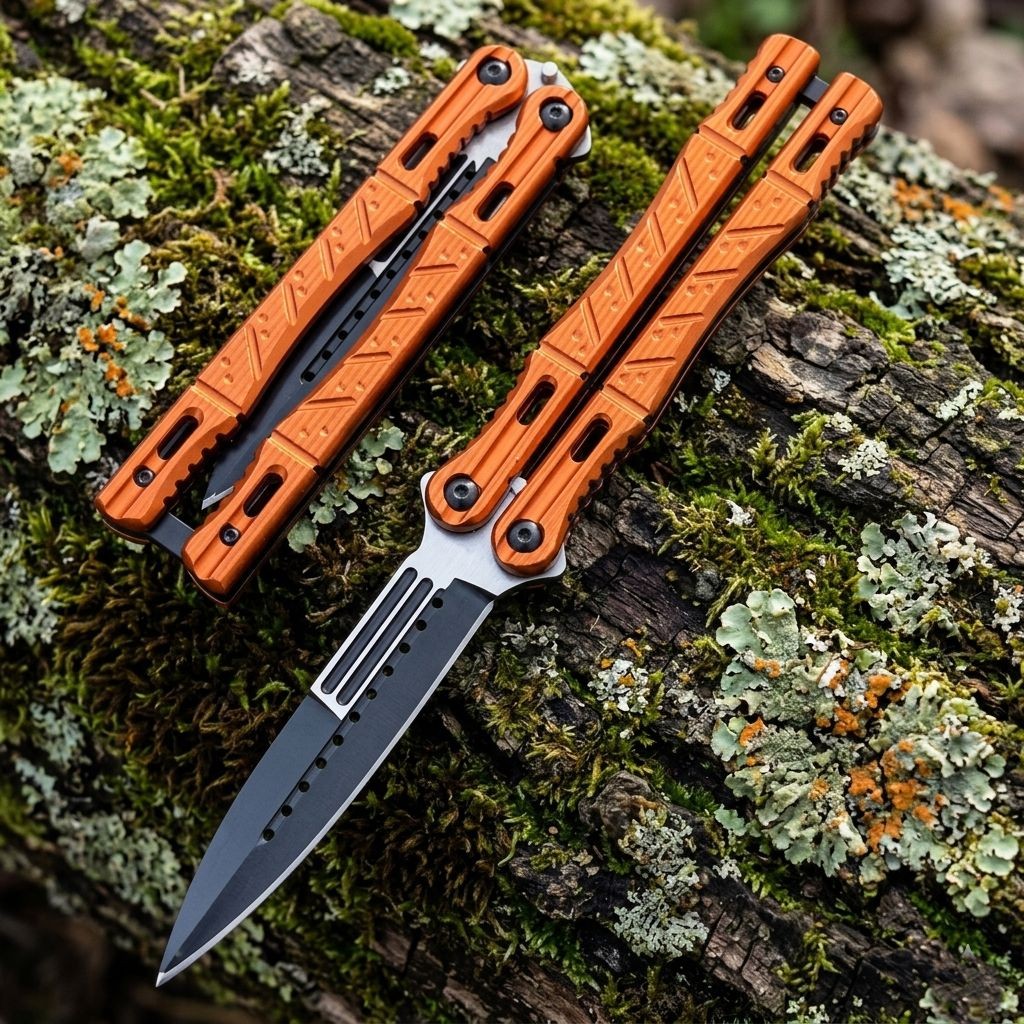 Benchmade Profesyonel Kelebek Bıçak Balisong