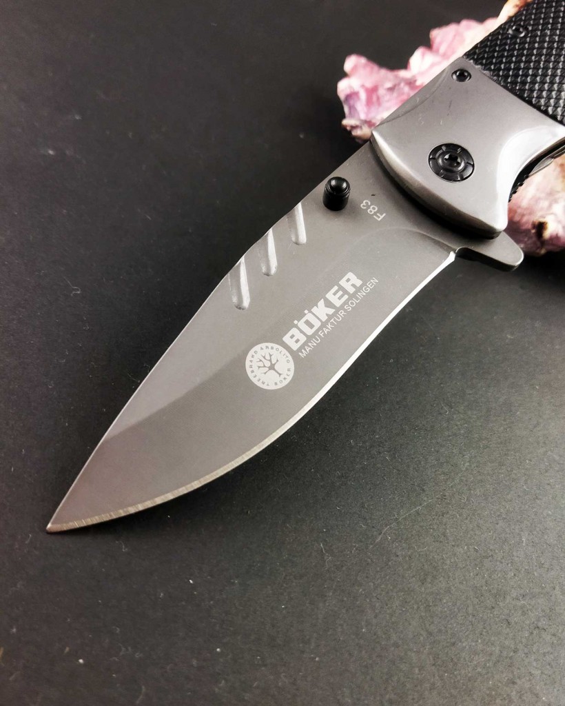 Böker F83 Soft Kabze Otomatik Kamp Çakısı Böker F83 Soft Kabze Otomatik Kamp Çakısı