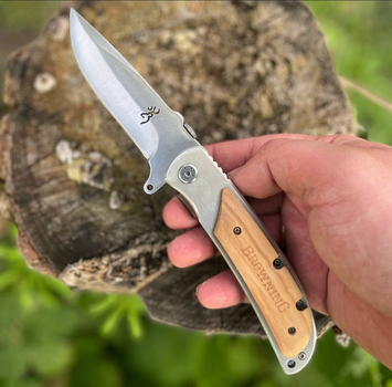 Browning 338 Ahşap Kabze Survival Kamp Çakısı Browning 338 Ahşap Kabze Survival Kamp Çakısı