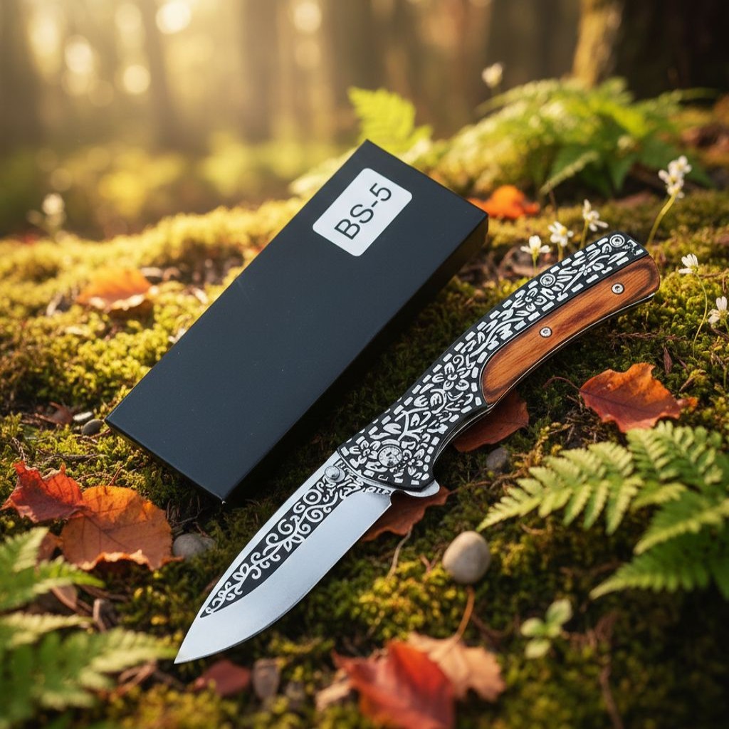 Browning BS-5 Ahşap Kabze Çakı