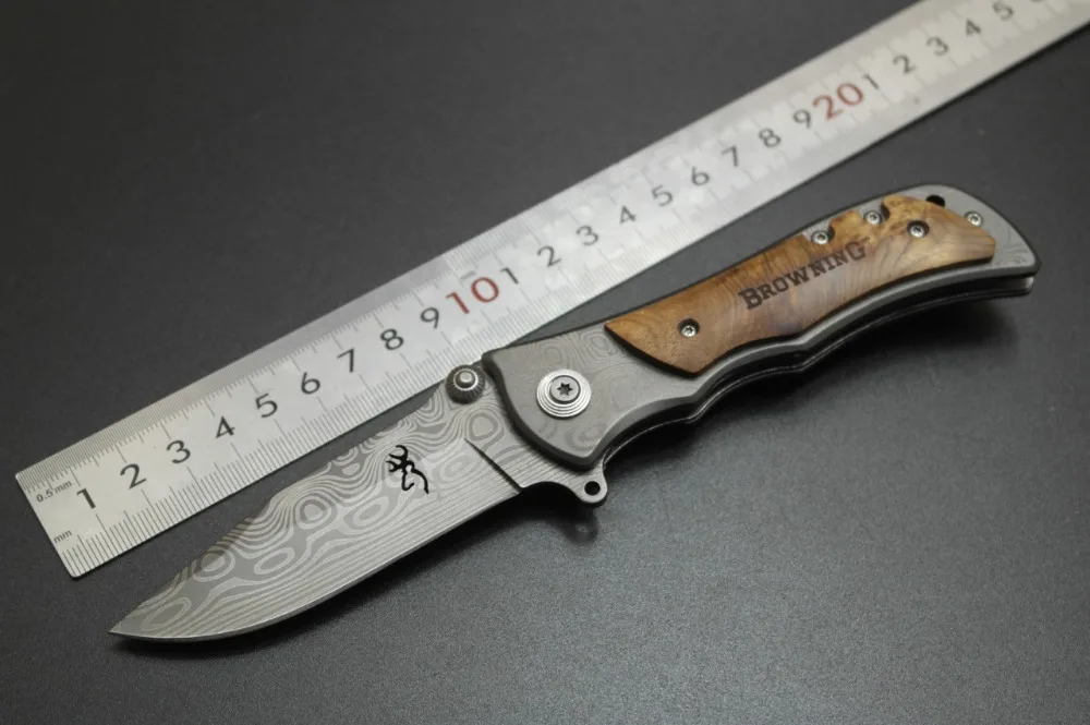 Browning Damascus Kamp Çakısı Browning Damascus Kamp Çakısı