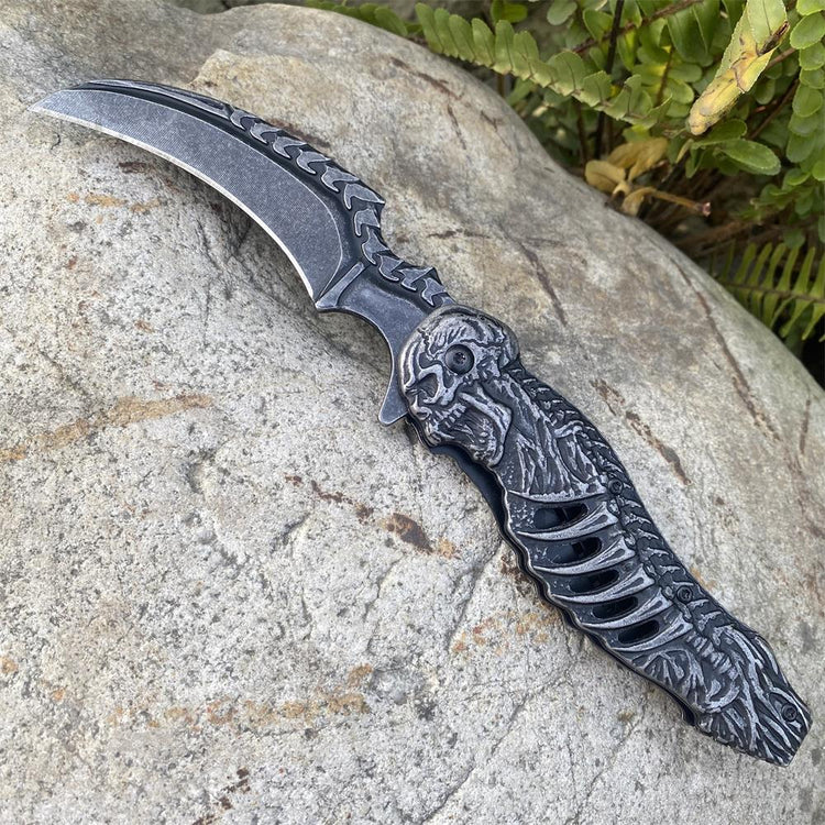 Browning EXT-2011 İskelet İşlemeli Otomatil Kamp Çakısı Browning EXT-2011 İskelet İşlemeli Otomatil Kamp Çakısı