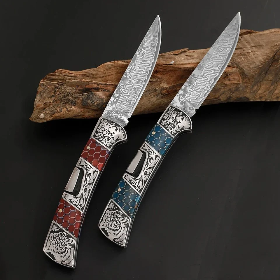 Columbia Company DB-3159DMS Damascus Kamp Çakısı Columbia Company DB-3159DMS Damascus Kamp Çakısı