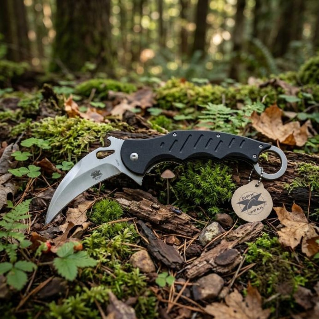 DPx Gear X-0561 Katlanır Taktik Karambit Çakı
