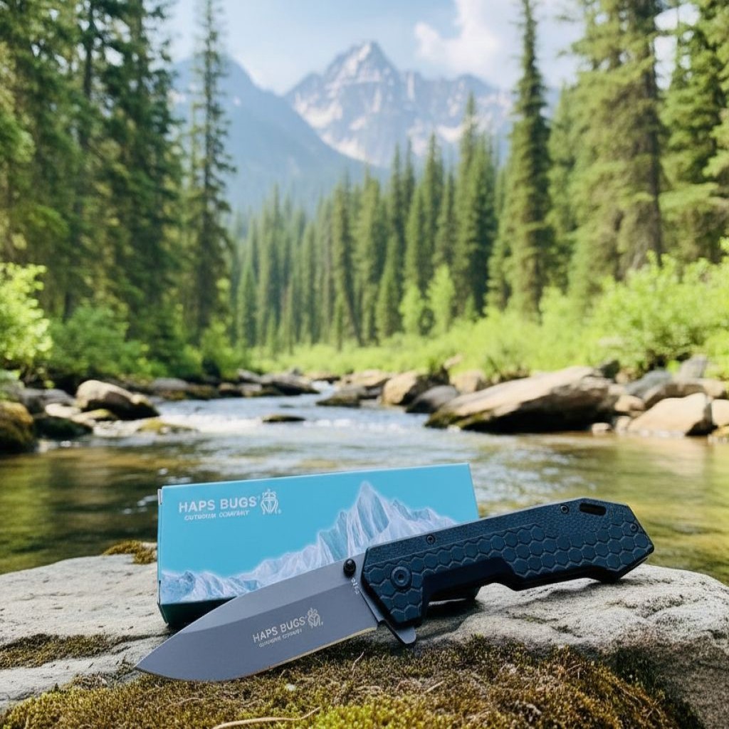 Haps Bugs F207 King Crab Otomatik Kamp Çakısı