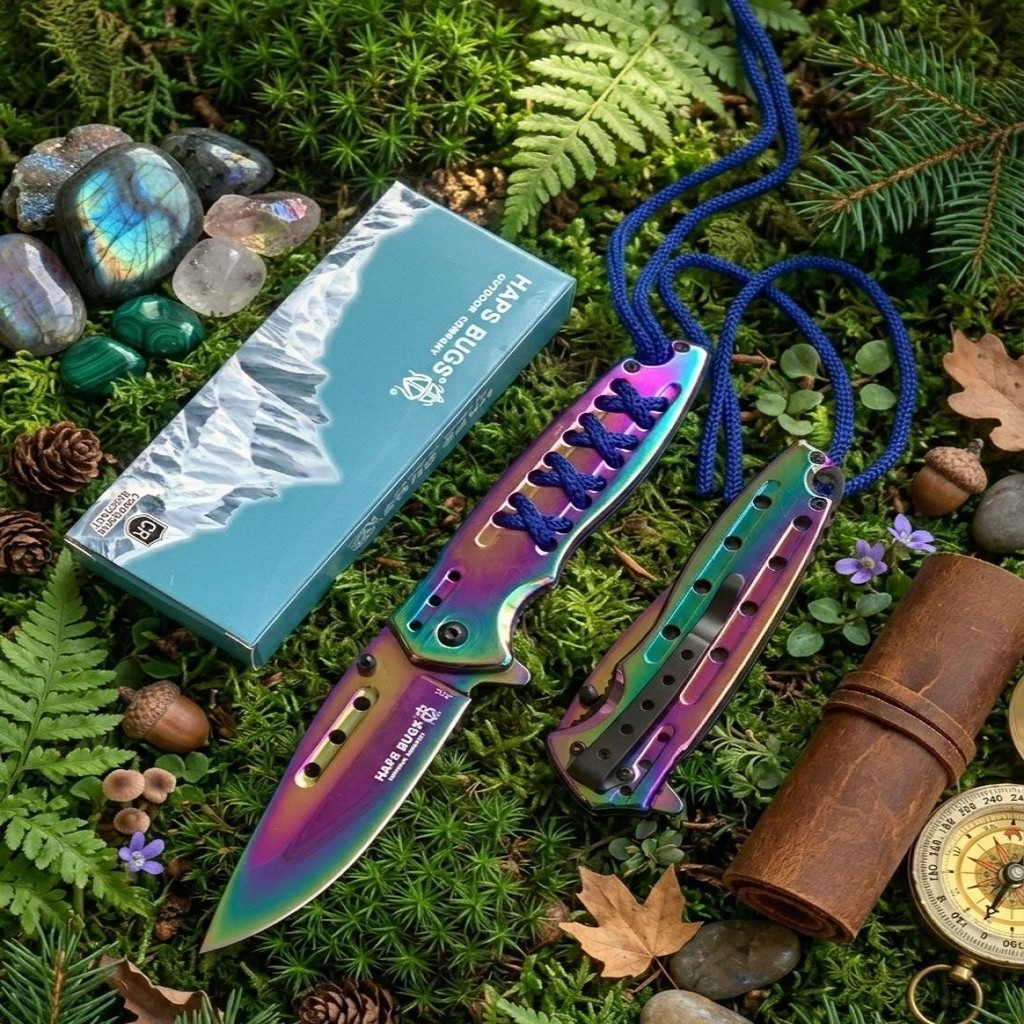 Haps Bugs Outdoor Titanyum Gökkuşağı Çakı