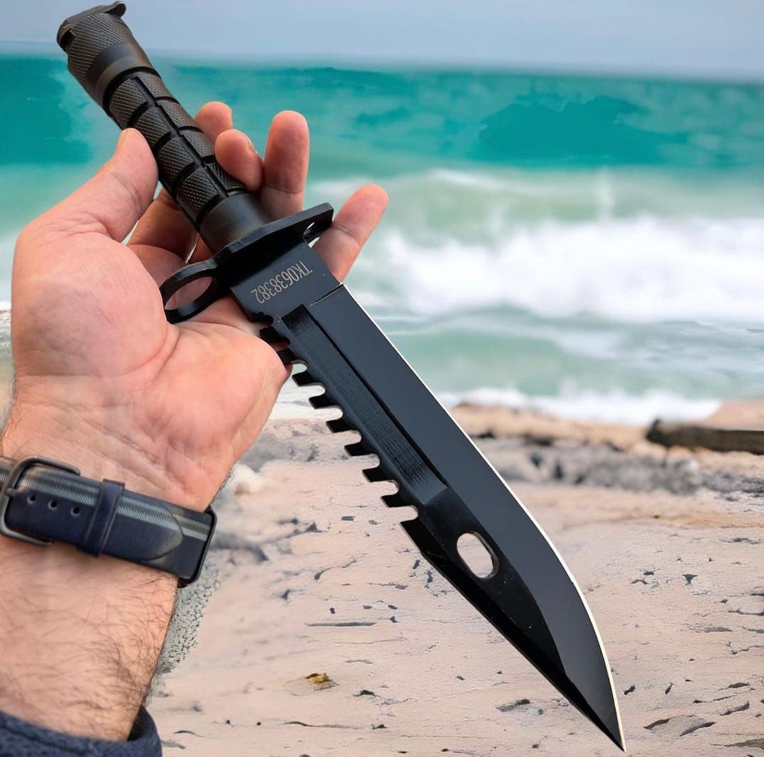 M9 Bayonet Siyah Kamp Avcı Bıçağı M9 Bayonet Siyah Kamp Avcı Bıçağı