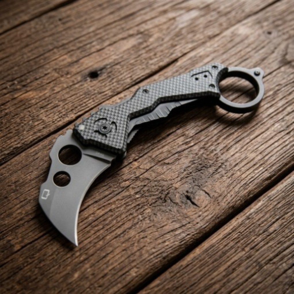 QTRM5TR Karambit Katlanır Bıçak DA46