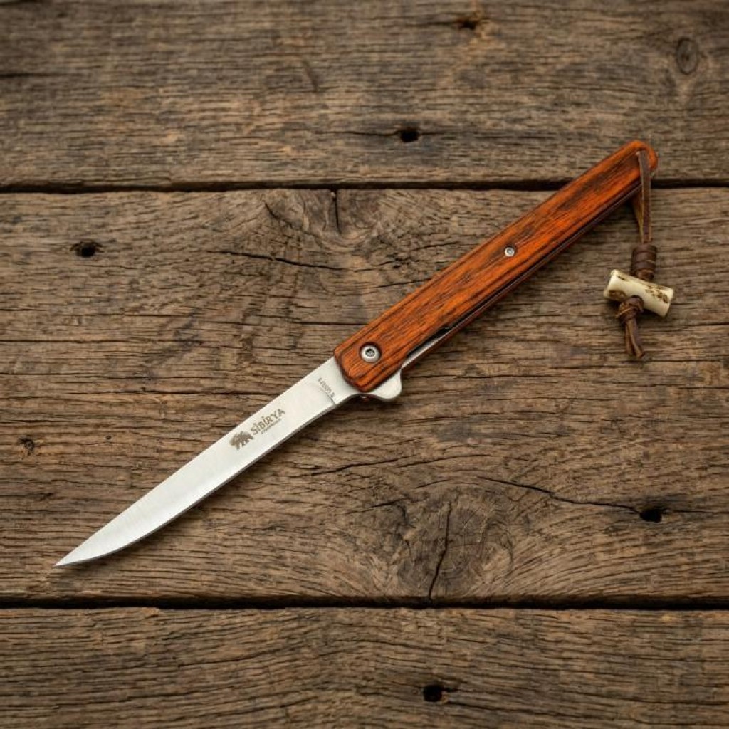 Sibirya Company S-2207A M390 Katlanır Çakı - 21 cm